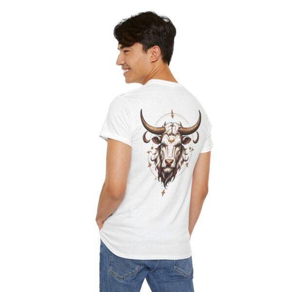 Bull Skull Graphic Unisex Heavy Cotton Tee | Bohemian Style Shirt